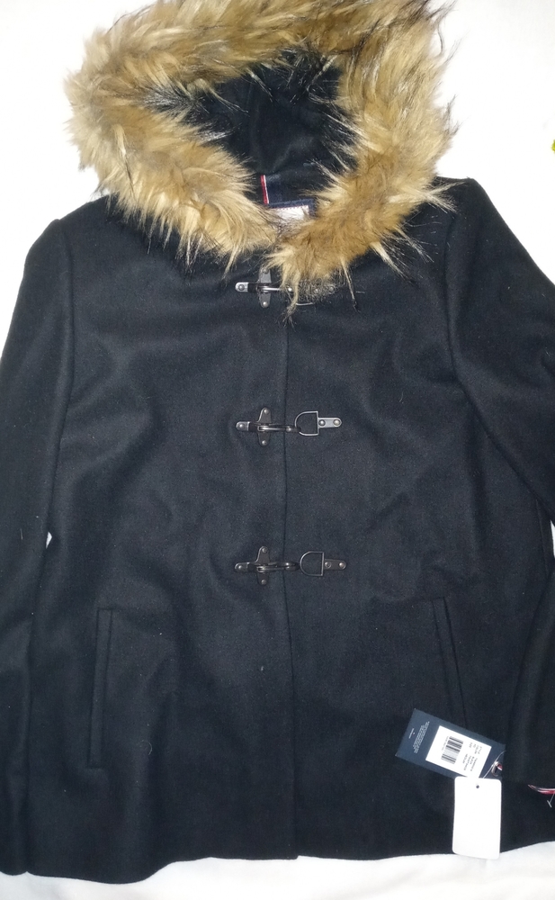 Tommy Hilfiger Wool hooded jacket